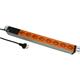 BACHMANN IT PDU 19 inch 1U 8xCH T13 orange