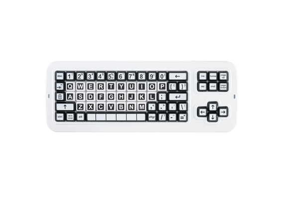 Clevy Tastatur 3 Contrast (Bluetooth & USB)