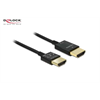 Delock Kabel 4K 60Hz HDMI - HDMI, 3m, schwarz
