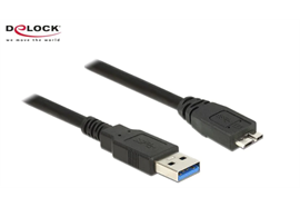 Delock USB 3.0-Kabel USB A - USB A 0.5 m