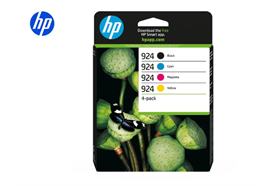 HP 924 CMYK 4-Pack Original Ink Cartridge