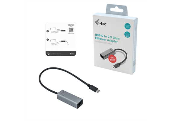 I-tec USB-C - RJ45 LED LAN-Adapter