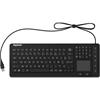 KeySonic Silikon-Tastatur m. USB