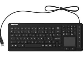 KeySonic Silikon-Tastatur m. USB