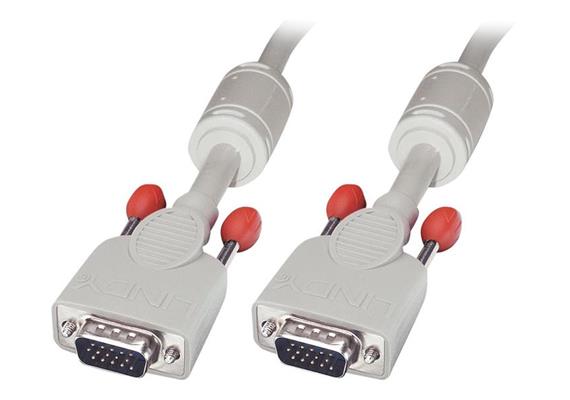 LINDY Video Cable HD15 VGA-VGA M-M 3m grau 36343