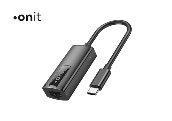 onit Netzwerk-Adapter USB-C zu RJ45 Gigabit-LAN