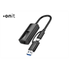 onit USB-C/A zu RJ-45 Netzwerkadapter Pro