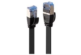 RJ45 Ka. 10m U/FTP Flat Patch Cable black