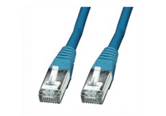 RJ45 Kabel 1m S/FTP blau K6