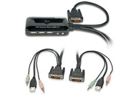 S-box KVM Switch DVI USB Audio 32777