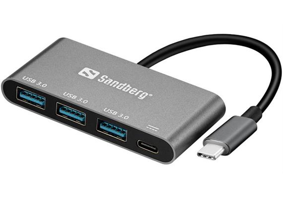 Sandberg USB-C to 3x USB 3.0 Converter