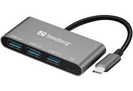 Sandberg USB-C to 3x USB 3.0 Converter