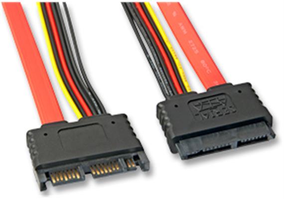 SATA Kabel Micro 7+7+2 intern 0.5m 33637