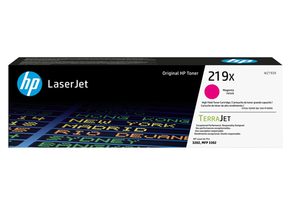 Toner HP 219X Magenta ca. 3'600 Seiten