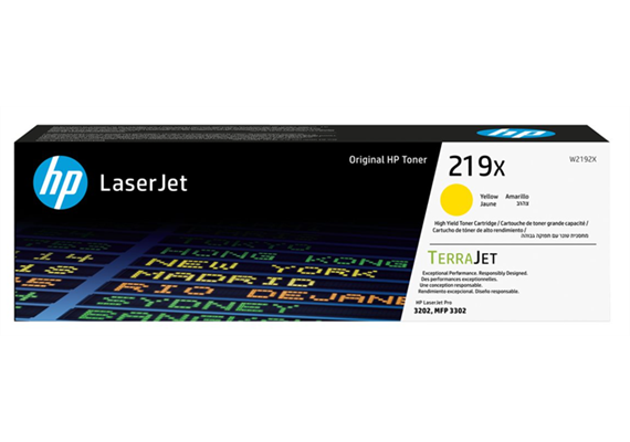 Toner HP 219X Yellow ca. 3'600 Seiten
