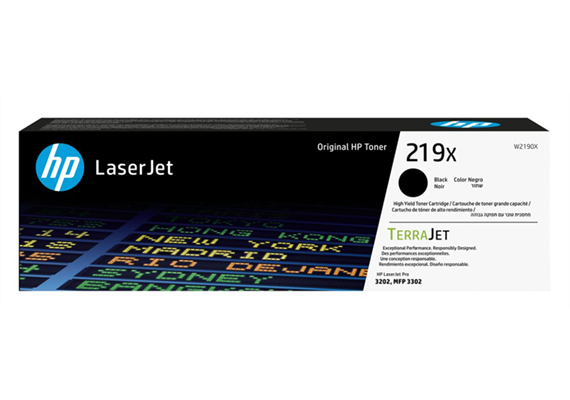 Toner HP Nr. 219X Black ca. 3'600 Seiten
