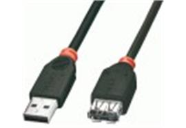 USB Kabel Verlängerung 5m Typ A->A M/F sw 31857