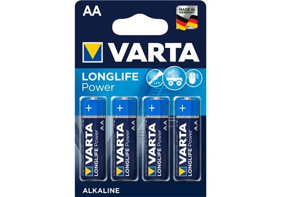 VARTA 4er-Pack AA LR06 1.5V Batterien