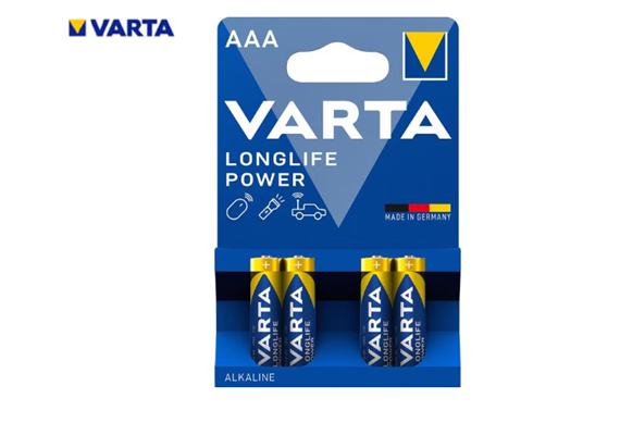 VARTA 4er-Pack AAA LR3 1.5V Batterien VARTA 4er-Pack AAA LR3 1.5V Batterien