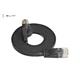 Wirewin Slim Patchkabel: UTP, 15m, schwarz